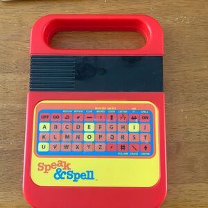 Speak & Spell with Braille letters added
